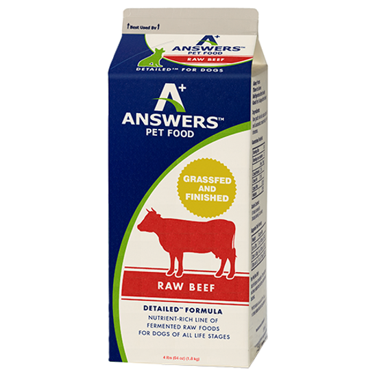 Answers raw cheap dog food